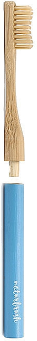 Griff für Bambuszahnbürste blau - NaturBrush Headless — Bild N1
