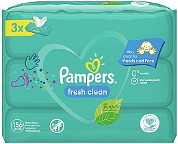 Düfte, Parfümerie und Kosmetik Feuchte Babytücher Baby Fresh Clean 3x52 St. - Pampers