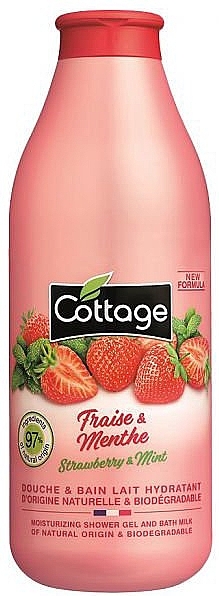 Duschgel - Cottage Strawberry&Mint Shower Gel — Bild N1