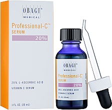 Düfte, Parfümerie und Kosmetik Gesichtsserum mit 20% Vitamin C - Obagi Medical Professional-C Serum 20%