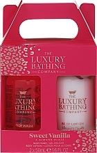 Set - Grace Cole The Luxury Bathing Sweet Vanila Duo Set (sh/gel/50ml + b/lot/50ml) — Bild N1