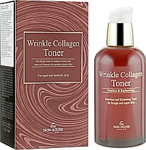 Düfte, Parfümerie und Kosmetik Reinigendes Anti-Falten Gesichtstonikum mit Kollagen - The Skin House Wrinkle Collagen Toner