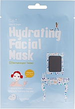 Düfte, Parfümerie und Kosmetik Feuchtigkeitsspendende Tuchmaske mit 3 Mineralwasserkomplexen - Cettua Hydrating Facial Mask