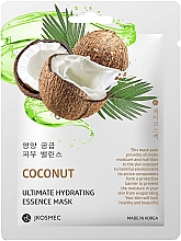 Düfte, Parfümerie und Kosmetik Feuchtigkeitsspendende Maske mit Kokosnussextrakt - Jkosmec Coconut Ultimate Hydrating Essence Mask