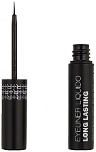 Wasserfester langanhaltender flüssiger Eyeliner - Rougj+ Glamtech Waterproof Long-Lasting Liquid Eyeliner — Bild N1