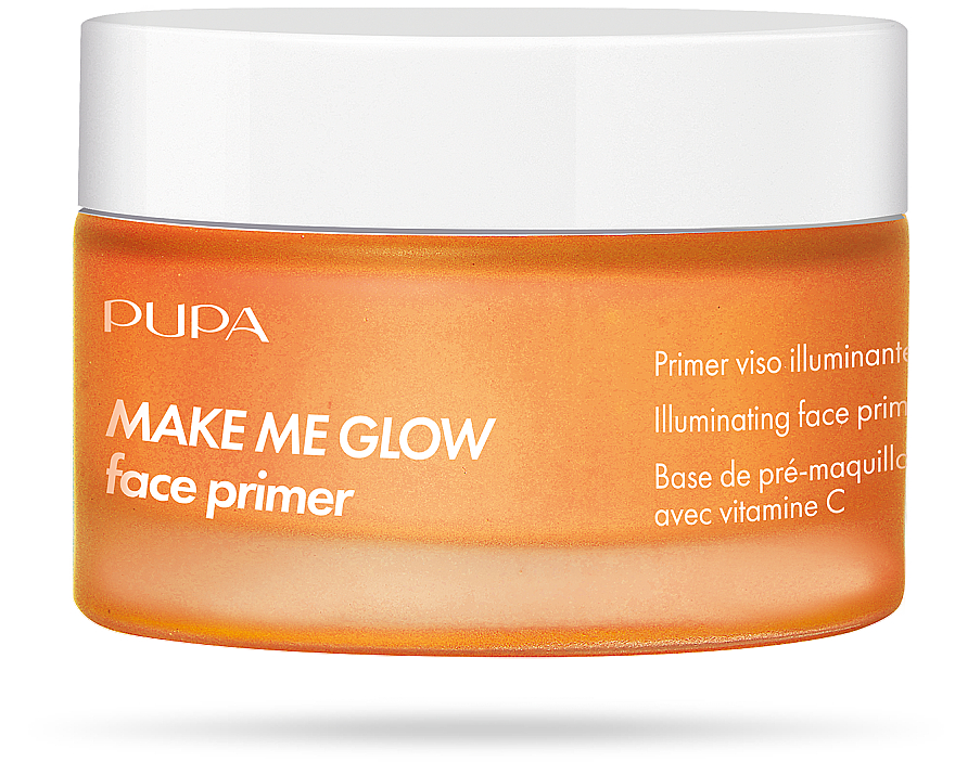 Aufhellender Gesichtsprimer mit Vitamin C - Pupa Make Me Glow Face Primer — Bild N1