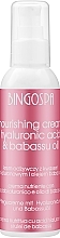 Düfte, Parfümerie und Kosmetik Pflegende Gesichtscreme mit Hyaluronsäure und Babassu- und Weizenkeimöl - BingoSpa