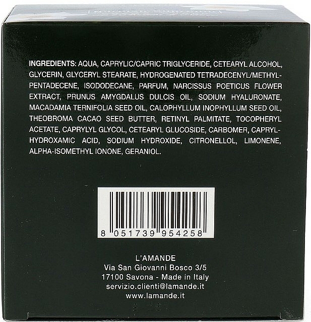 L'Amande Narciso Supremo - Pflegende Körpercreme mit Tamanu-Öl, Vitamin E, Macadamia-Öl, Kakaobutter und Narzissenduft — Bild N6