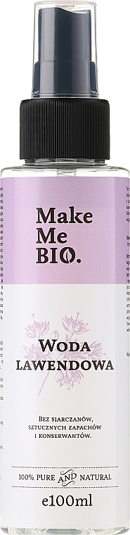 Feuchigkeitsspendendes Lavendelwasser für das Gesicht - Make Me BIO