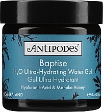 GESCHENK! Feuchtigkeitsspendendes Gesichtsgel - Antipodes Baptise H2O Ultra-Hydrating Water Gel — Bild N2