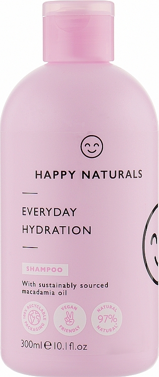 Haarshampoo - Happy Naturals Everyday Hydration Shampoo — Bild N1