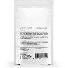 Alginatmaske mit Lifting-Effekt, mit Meereskollagen und Elastin - Joko Blend Premium Alginate Mask — Bild N4