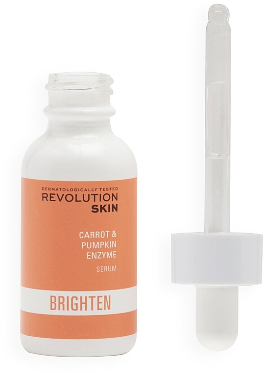 Revitalisierendes und aufhellendes Serum - Revolution Skin Brighten Carrot & Pumpkin Enzyme Serum — Bild N2