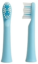 Ersatz-Zahnbürstenkopf für elektrische Kinderzahnbürsten blau - Smiley Light Kids  — Bild N1