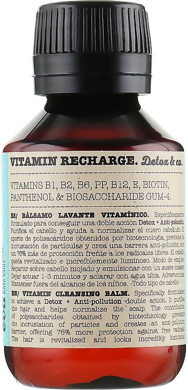 Vitamin-Antioxidans-Shampoo - Eva Professional Vitamin Recharge Detox — Bild N1