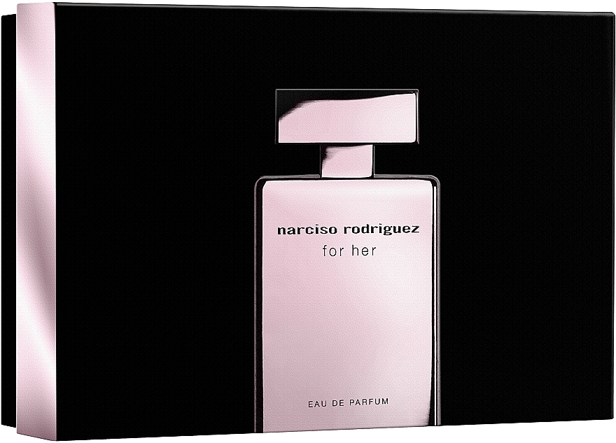 Narciso Rodriguez For Her - Duftset (Eau de Parfum 50ml + Körperlotion 50ml + Duschgel 50ml) — Bild N1