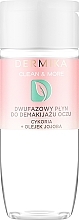 Düfte, Parfümerie und Kosmetik 2-Phasen klärender Augen-Make-up Entferner mit Chicorée und Jojobaöl - Dermika Clean & More