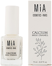 Düfte, Parfümerie und Kosmetik Nagelverstärker mit Kalzium - Mia Cosmetics Paris Calcium Milk Enamel