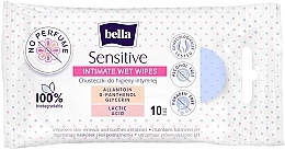 Feuchttücher für die Intimhygiene 10 St. - Bella Sensitive Intimate Wet Wipes  — Bild N1