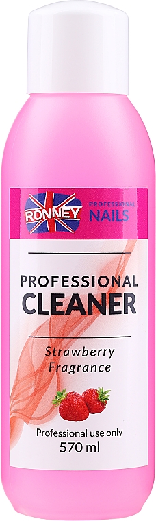 GESCHENK! Nagelentfetter Erdbeere - Ronney Professional Nail Cleaner Strawberry — Bild N2