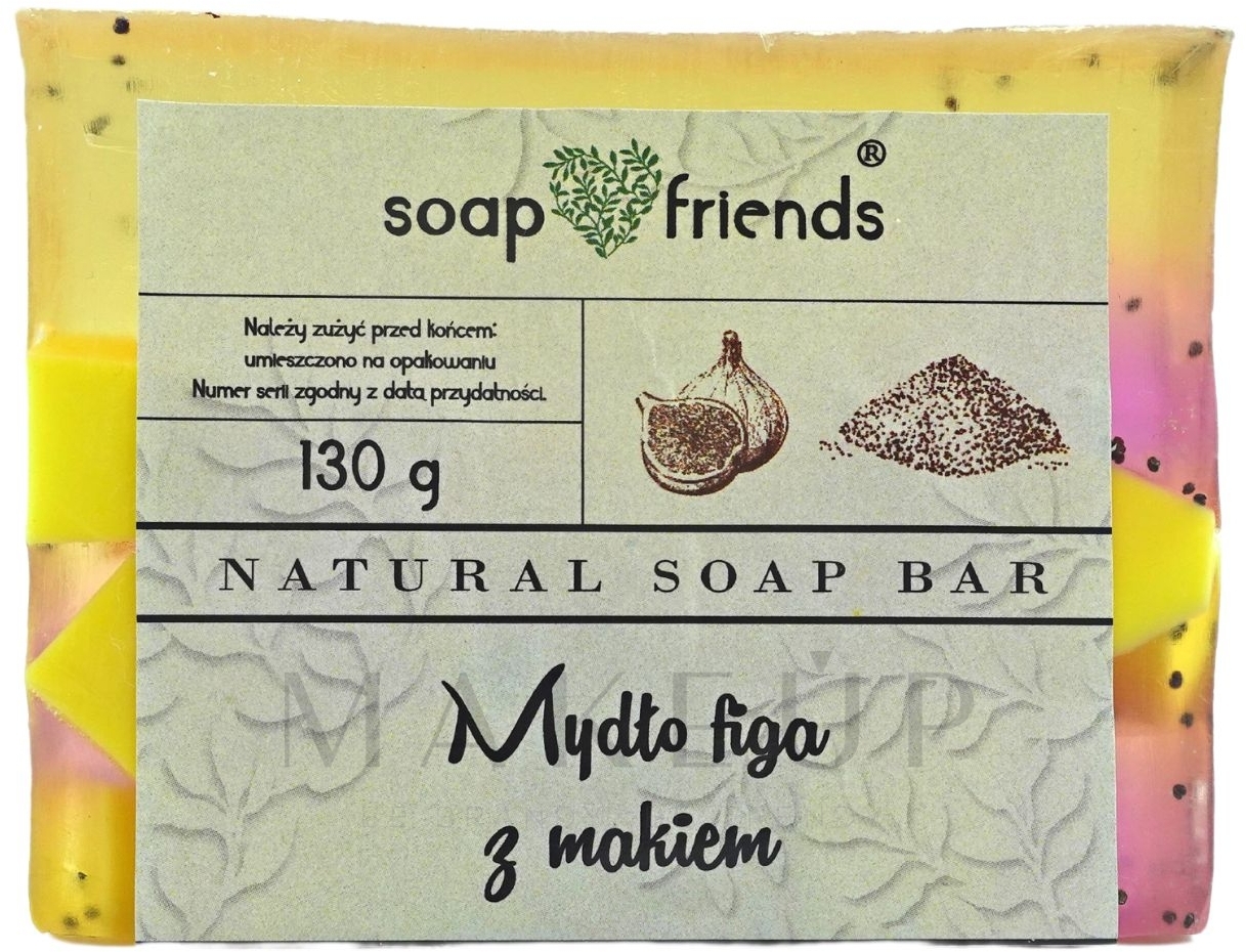 Glycerin-Seife Feigen mit Mohn - Soap&Friends  — Bild 130 g