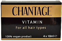 Düfte, Parfümerie und Kosmetik Festigende und regenerierende Haarampullen - Chantage Vitamin For All Hair Types
