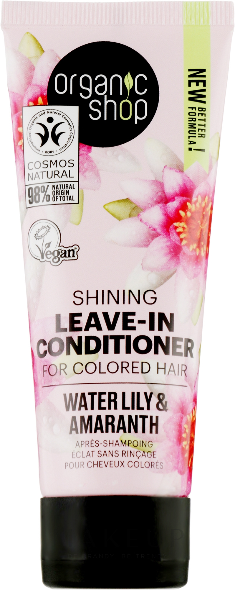 Leave-in-Conditioner für das Haar mit Seerose und Amaranth - Organic Shop Leave-In Conditioner — Bild 75 ml