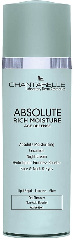 Nachtcreme für das Gesicht - Chantarelle Absolute Rich Moisture Age Deffense — Bild N1