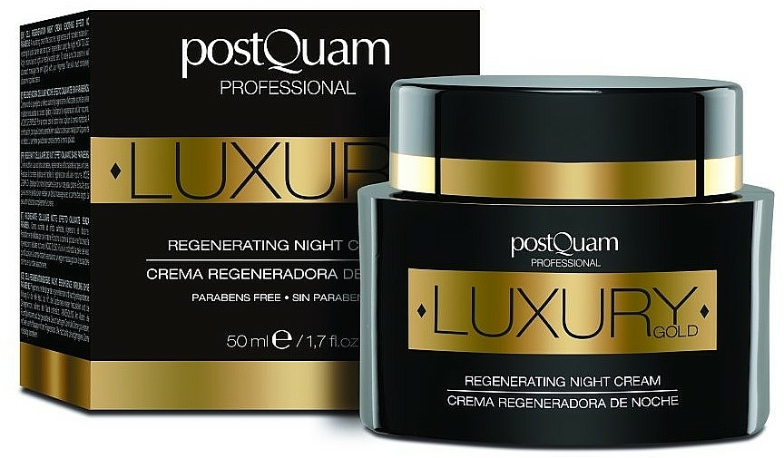 Regenerierende Nachtcreme - Postquam Luxury Gold Regenerating Night Cream — Bild N1