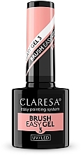 Hybrid-Nagellack - Claresa Brush Easy Gel — Bild N1