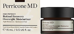 Ultra-nährende Feuchtigkeitscreme für das Gesicht - Perricone MD High Potency Retinol Recovery Overnight Moisturizer — Bild N7