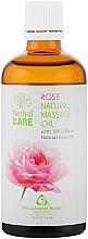 Massageöl für den Körper mit natürlichem Rosenöl - Bulgarian Rose Herbal Care — Bild N1