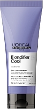 Regenerierende und farbschützende Haarspülung für kühle Blondtöne ohne Gelbstich - L'Oreal Professionnel Serie Expert Blondifier Cool Conditioner — Bild N1