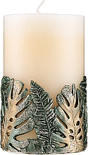 Düfte, Parfümerie und Kosmetik Dekorative Kerze 8x 13 cm - Artman Monstera