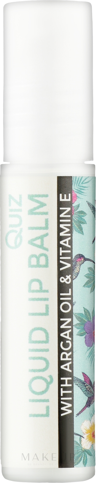 Lippenbalsam mit Arganöl und Vitamin E - Quiz Cosmetics Liquid Lip Balm With Argan Oil & Vitamin E — Bild 10 ml