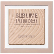 Mattierender Gesichtspuder - Bellaoggi Sublime Powder  — Bild N1