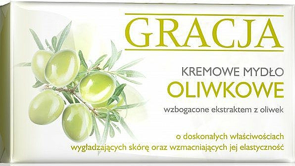 Körperseife mit Olivenextrakt - Miraculum Gracja Olive Cream Soap