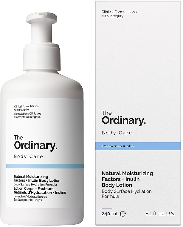 Körperlotion für sofortige und tägliche Feuchtigkeitszufuhr - The Ordinary Natural Moisturizing Factors + Inulin Body Lotion — Bild N1