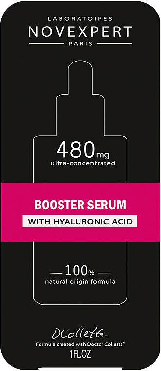 Gesichtsserum-Booster mit Hyaluronsäure - Novexpert Hyaluronic Acid Booster Serum — Bild N2