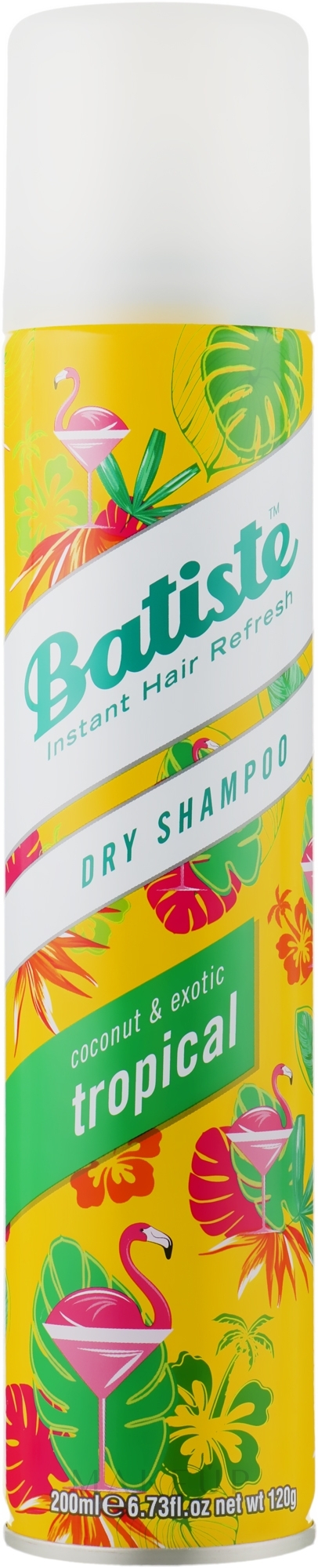 Trockenes Shampoo - Batiste Dry Shampoo Coconut and Exotic Tropical — Foto 200 ml