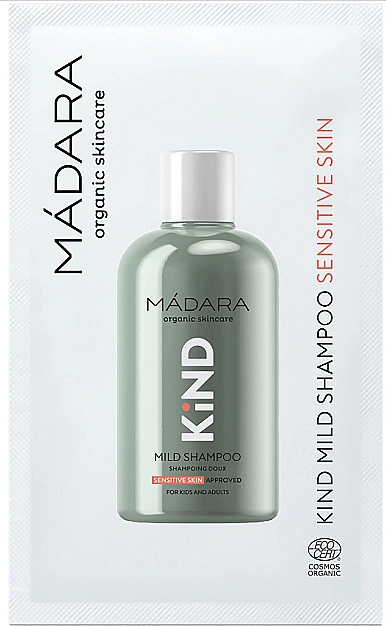 GESCHENK! Mildes Haarshampoo - Madara Cosmetics Kind Mild Shampoo (Probe)  — Bild N1