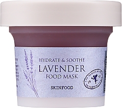 Düfte, Parfümerie und Kosmetik Feuchtigkeitsspendende und beruhigende Gesichtsmaske mit Lavendel - Skinfood Lavender Food Mask