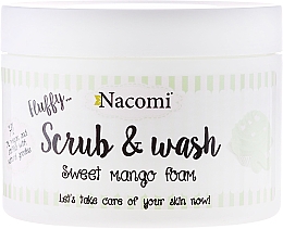 Düfte, Parfümerie und Kosmetik Peeling-Schaum mit Mango - Nacomi Scrub and Wash Sweet Mango Foam