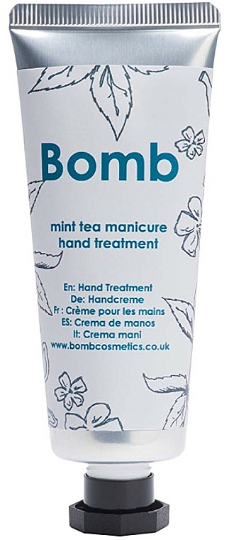 Handcreme Mint Tea - Bomb Cosmetics Mint Tea Manicure Hand Treatment — Bild N1