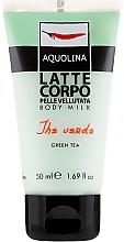 Schützende und feuchtigkeitsspendende Körperlotion - Aquolina Body Milk Latte Corpo The Verde — Bild N1