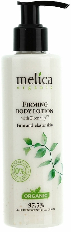 Straffende Körpermilch mit Drenalip - Melica Organic Firming Body Lotion