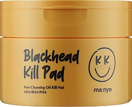 Düfte, Parfümerie und Kosmetik Hydrophile Pads mit AHA, BHA, PHA Säuren - Manyo Blackhead Kill Pad