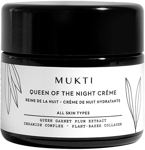 Gesichtscreme Königin der Nacht - Mukti Organics Queen of the Night Creme  — Bild N1