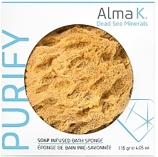Düfte, Parfümerie und Kosmetik Duschschwamm mit Seife - Alma K. Soap Infused Bath Sponge