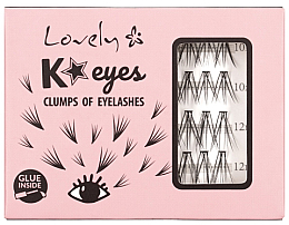Düfte, Parfümerie und Kosmetik Wimpernbüschel - Lovely K*Eyes Clumps Of Eyelashes